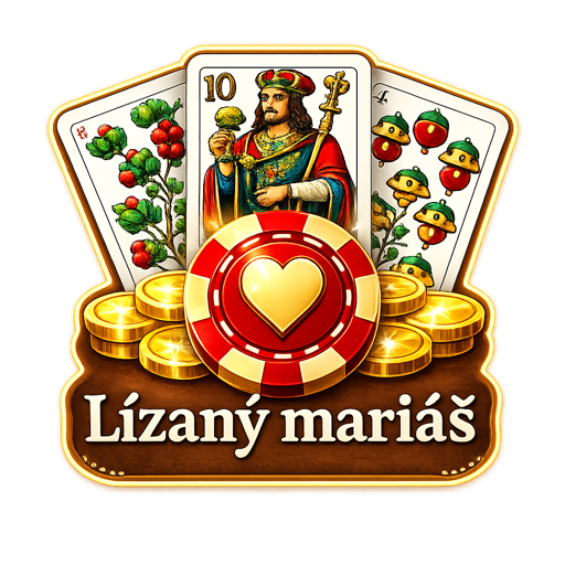 Lízaný Mariáš logo